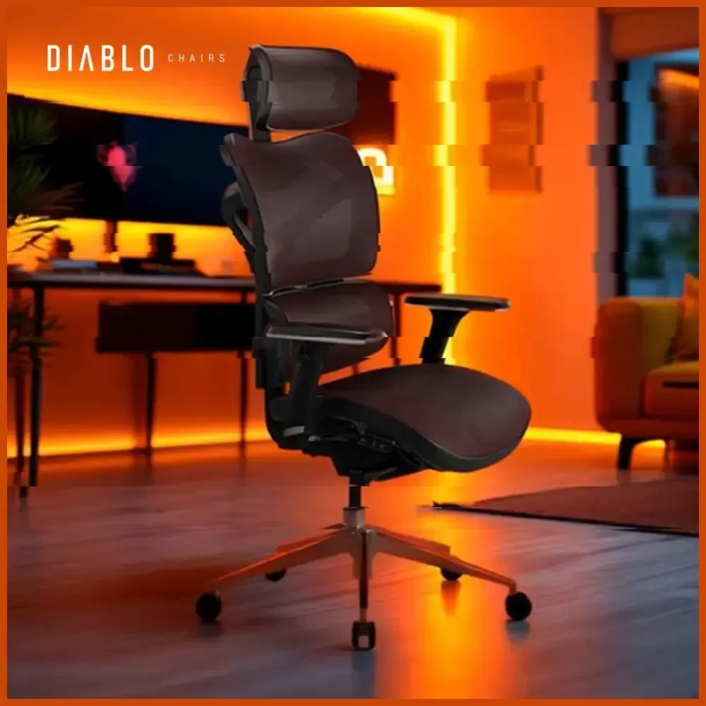 Ergonominė kėdė  DIABLO V-COMMANDER, Juodos spalvos