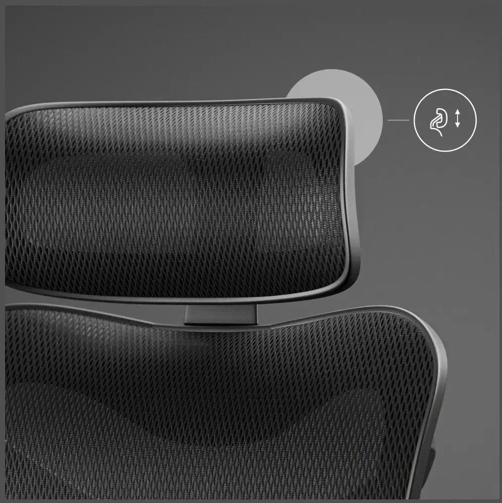 Ergonominė kėdė  DIABLO V-COMMANDER, Juodos spalvos