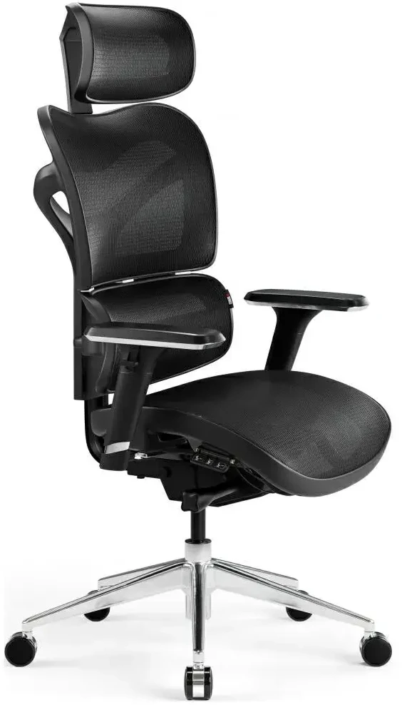 Ergonominė kėdė  DIABLO V-COMMANDER, Juodos spalvos