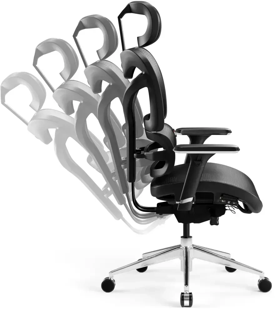 Ergonominė kėdė  DIABLO V-COMMANDER, Juodos spalvos