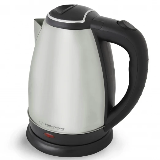 Elektrinis virdulys Esperanza Tugela EKK004I 1.8L, 2200W, inox matinis