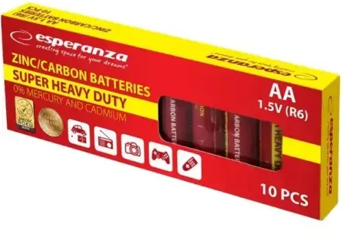 Esperanza EZB201 R06-10BB (AA) Blister Pack 10pcs