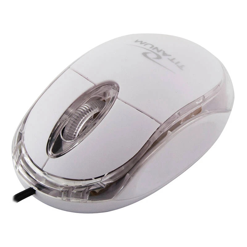 Esperanza TM102W Titanium pelė su laidu (balta)