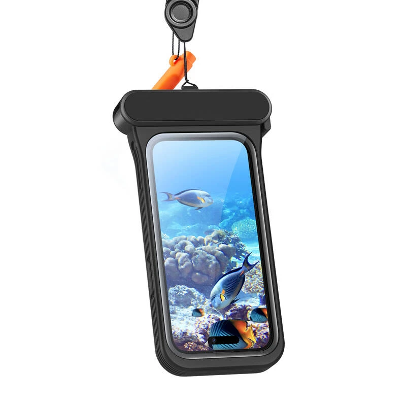 ESR Vandeniui atsparus iPhone 15 Pro/14 Pro/13 Pro dėklas (juodas)