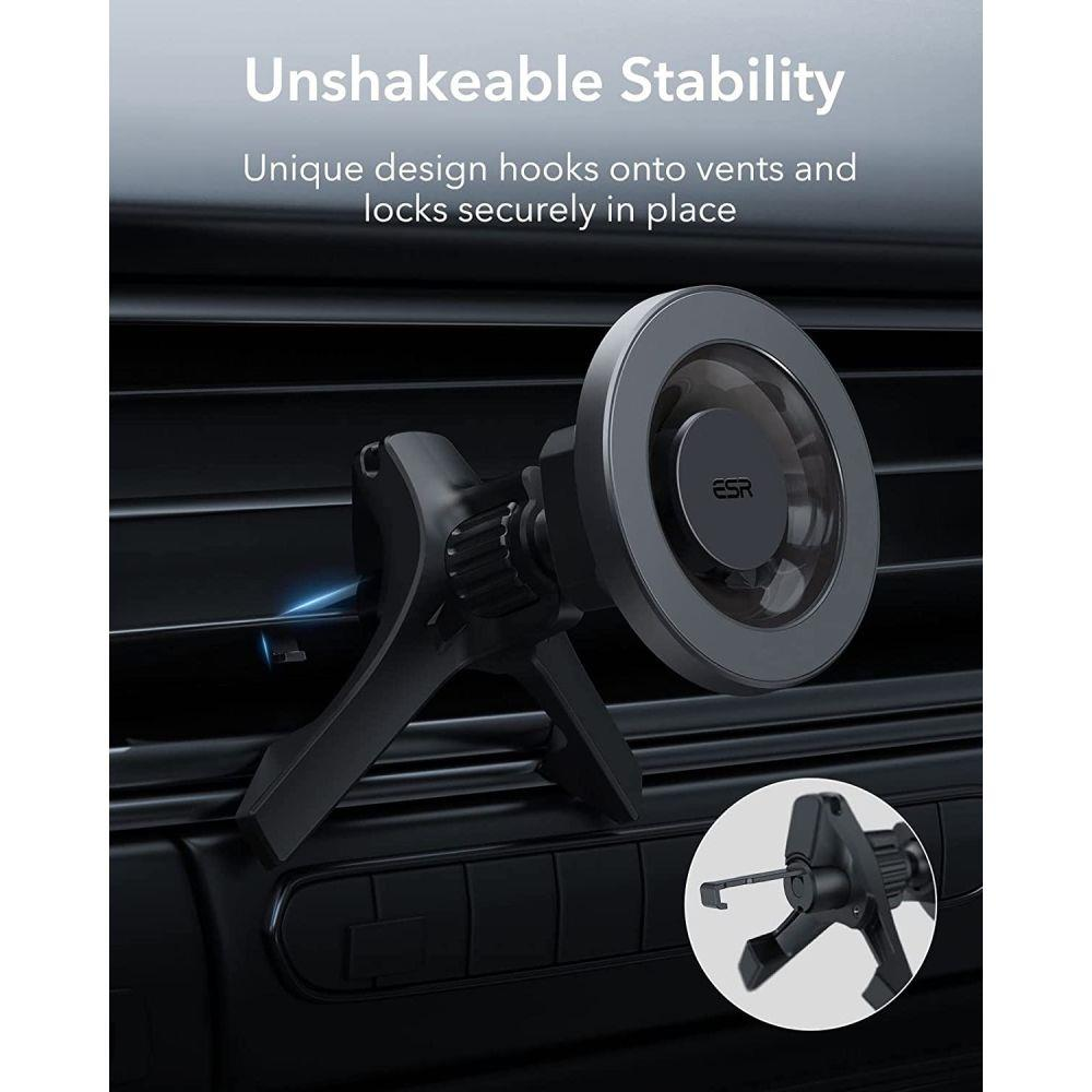 Automobilinis laikiklis ESR HaloLock Magnetic (pilkas)