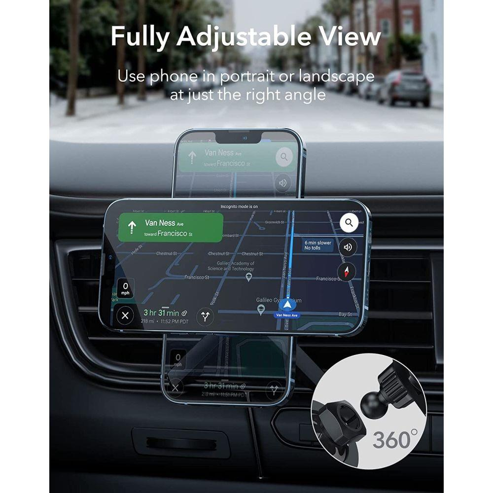 Automobilinis laikiklis ESR HaloLock Magnetic (pilkas)