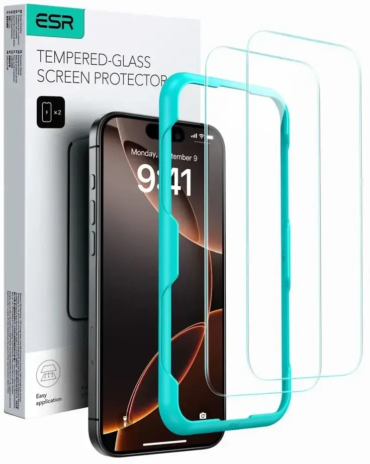 Apsauginis stiklas ESR TEMPERED GLASS 2-PACK Apple iPhone 16 CLEAR