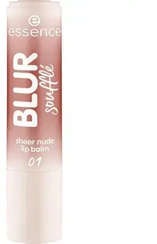 Essence Blur Soufflé Sheer Nude Lūpų balzamas - Balzám na rty 3 g 05 Nude Toffee