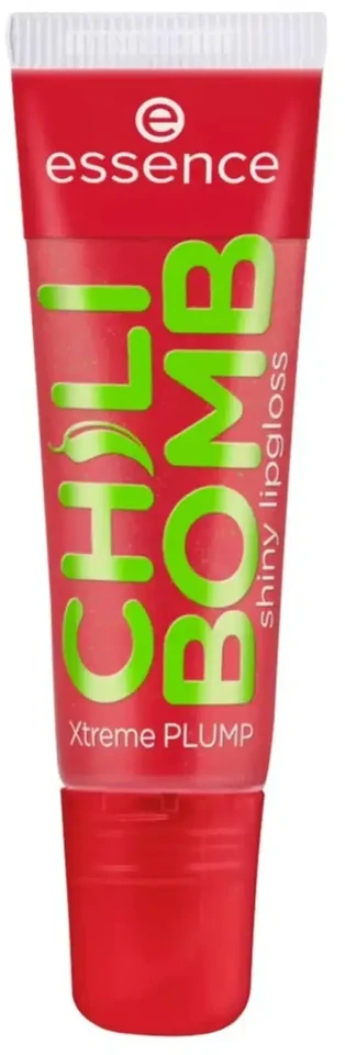 Essence Chili Bomb Plumping Lūpų blizgis 01 Strawberry Salsa, 10 ml