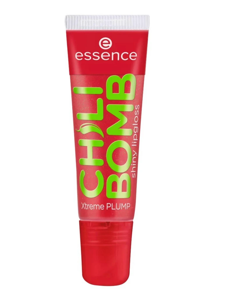 Essence Chili Bomb Plumping Lūpų blizgis 01 Strawberry Salsa, 10 ml