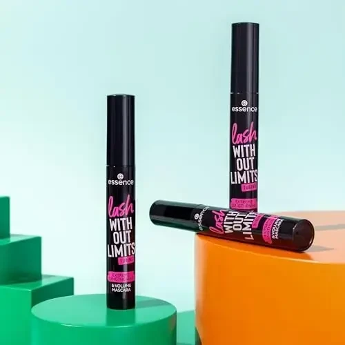 Essence Lash Without Limits Tubing Extreme Lenghtening & Volum Lashes Blakstienų tušas 04 Juodas, 13 ml