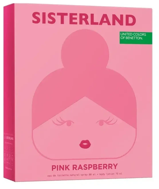 Est Benetton Sisterlan Rožinė 80 B, 75 ml