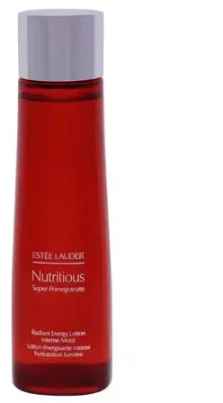 „Estee Lauder Nutritious“ – drėkinamasis veido losjonas ryte ir vakare, pasižymintis granatų, „Radiant Energy Essential Vitamins & Minerals“ aromatu, 200 ml
