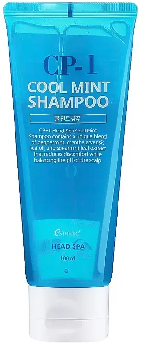 Esthetic House CP-1 Head Spa Cool Mint giliai valantis ir gaivinantis šampūnas, 100 ml