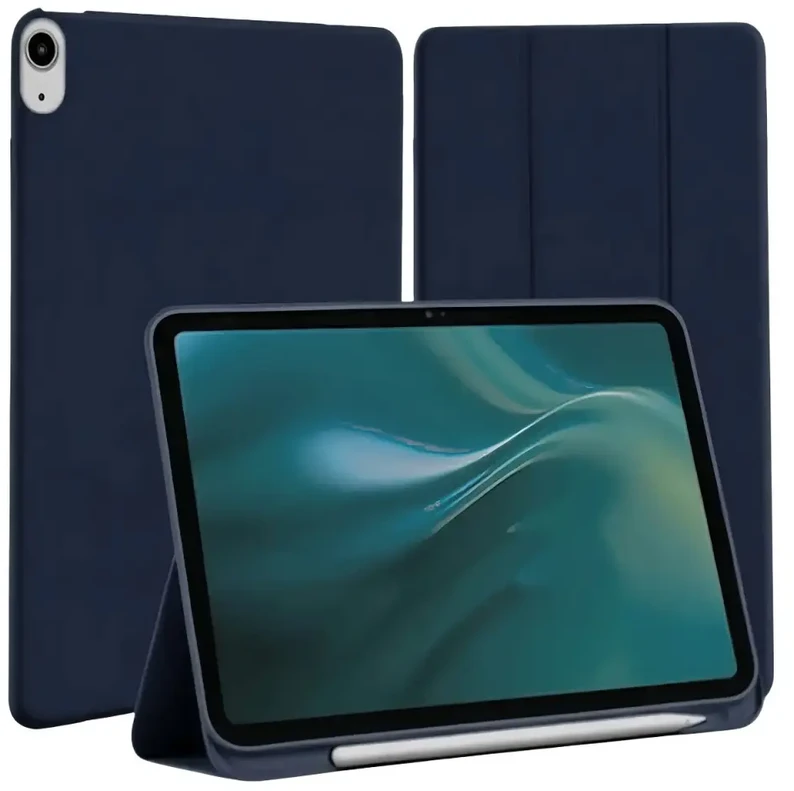Etteri „Telforceone“ dėklas, skirtas „Apple iPad 10 2022 10.9“ / „iPad 11 A16 2025“ / „iPad 12 A19 2026 11“; tamsus mėlynas