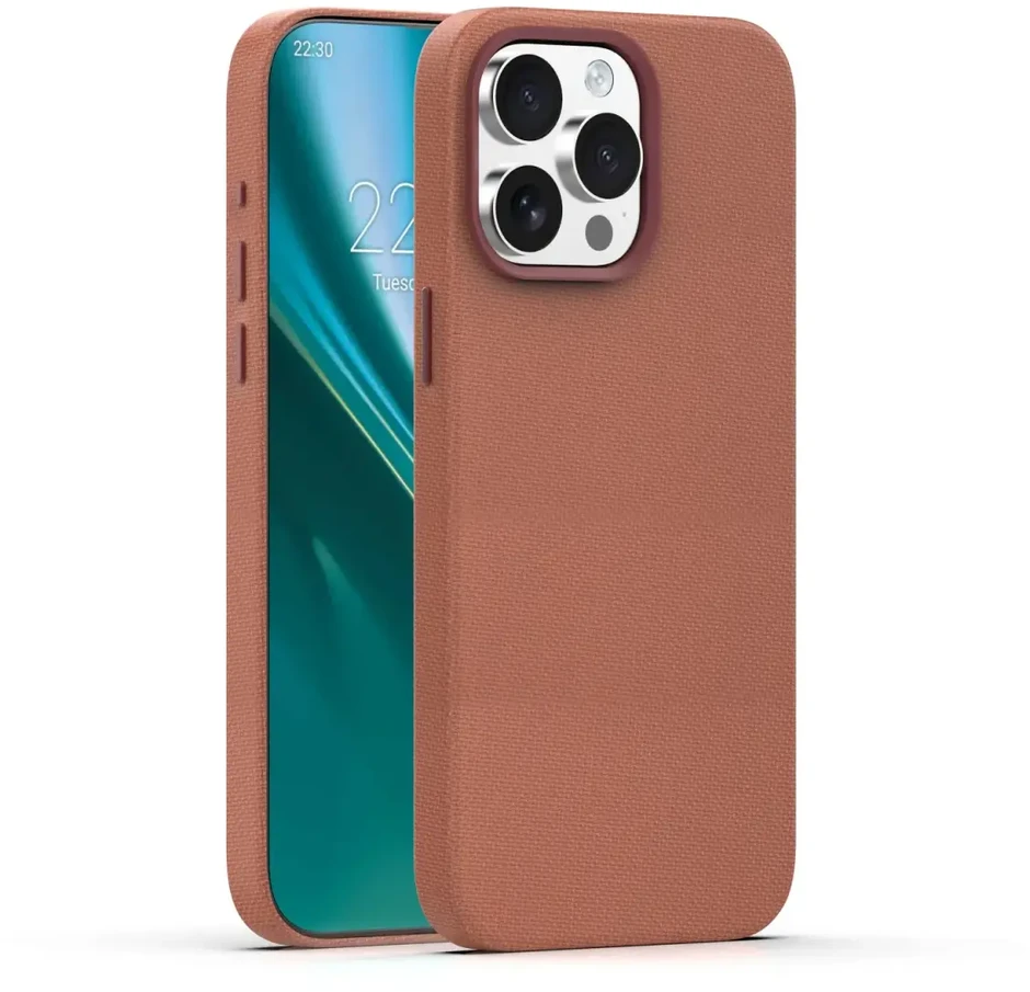 Etteri Telforceone „Eteri Elegant Mag“ dėklas, skirtas „iPhone 15 Pro 6.1“; rudas