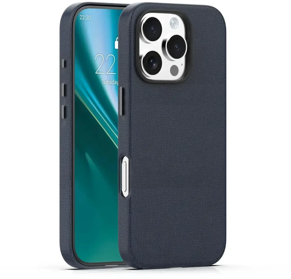 Telforceone „Etteri Elegant Mag“ dėklas, skirtas „iPhone 16 Pro Max 6,9“; juodas
