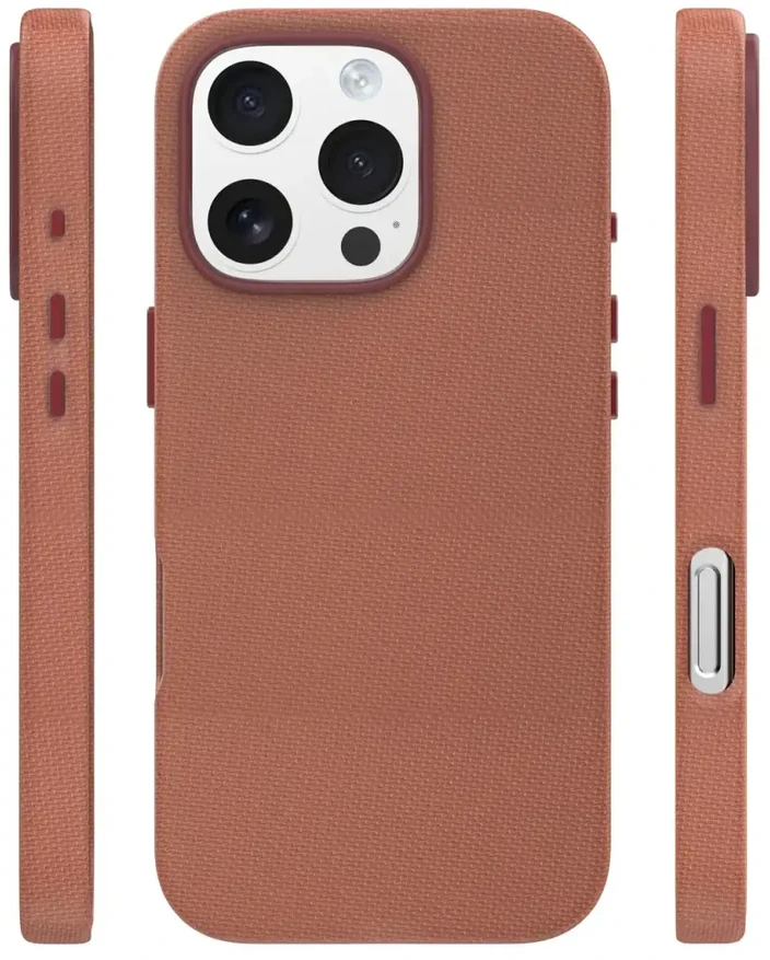 Telforceone „Etteri Elegant Mag“ dėklas, skirtas „iPhone 16 Pro Max 6,9“; rudas
