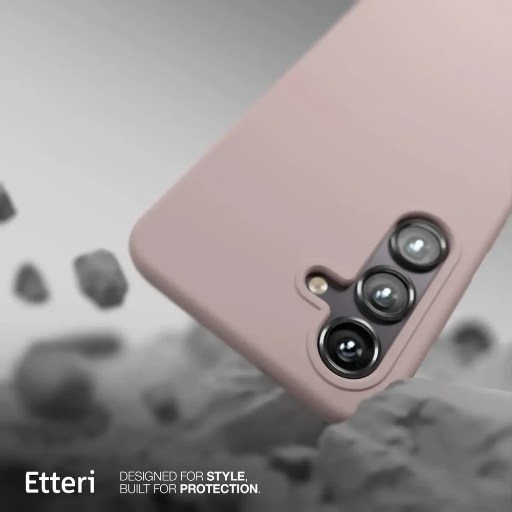 Etteri Telforceone „Eteri“ silikoninis „Mag“ dėklas, skirtas „Samsung Galaxy S26“, šviesiai rožinis