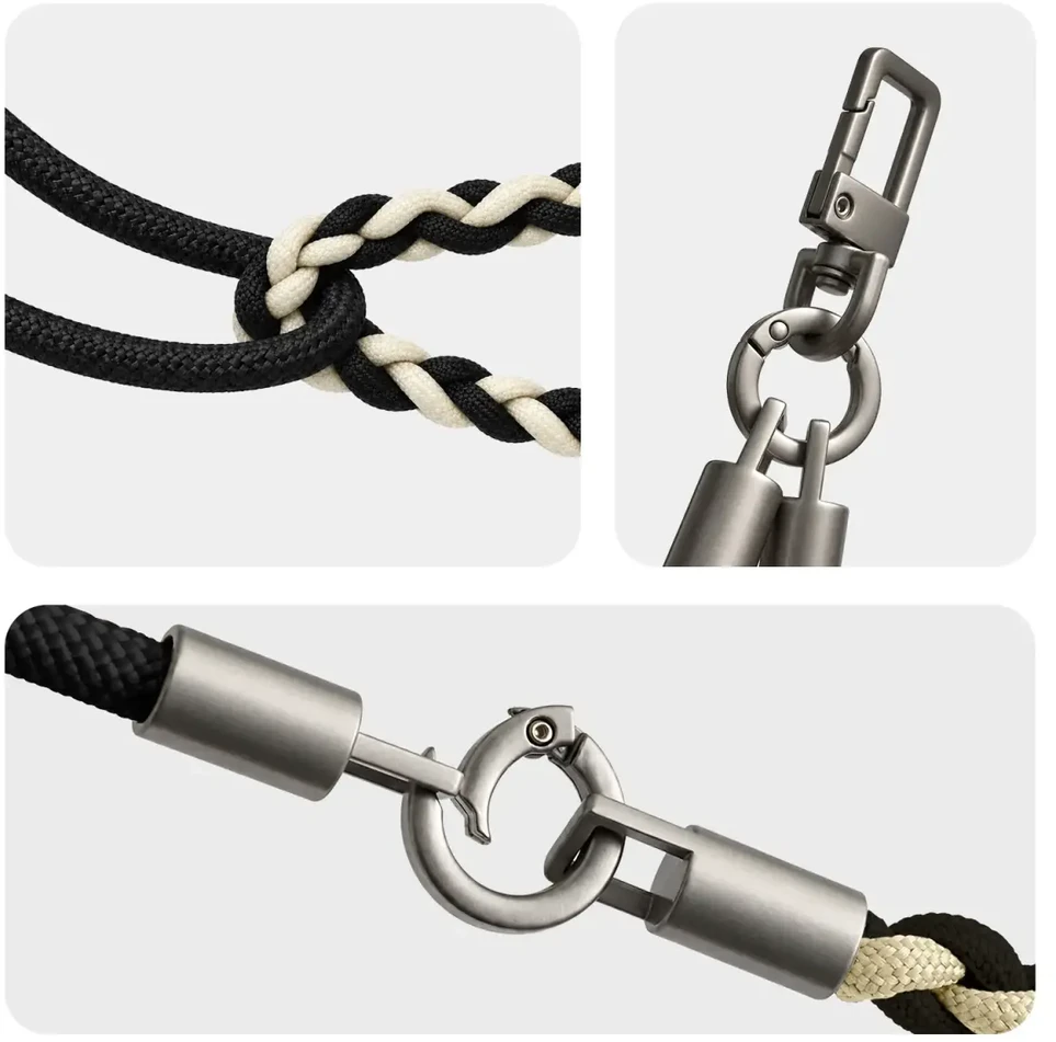 Telforceone Etteri flexi strap 2in1 for phones juodas