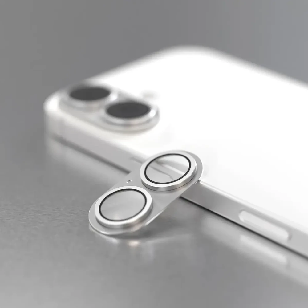 Etteri pilna kameros objektyvo apsauga, skirta iPhone 17, žalia