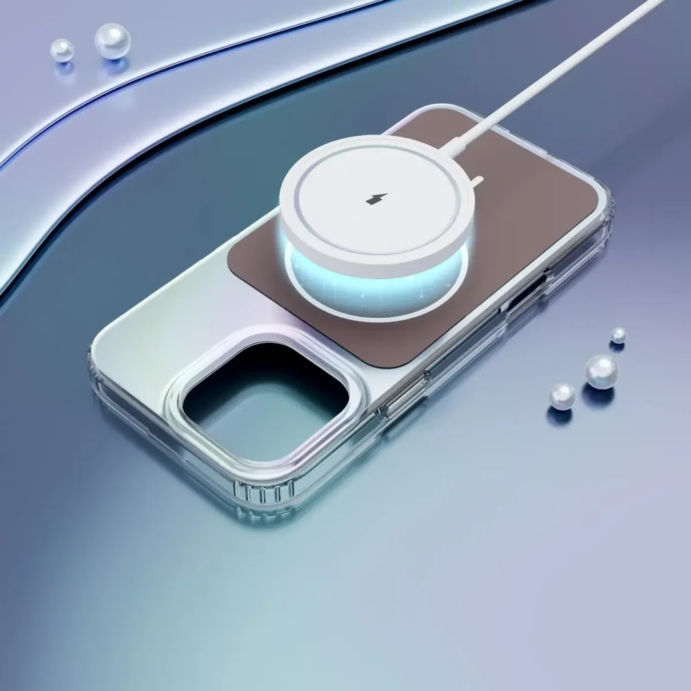 Telforceone „Etteri Hidden Pearl“ dėklas, skirtas „iPhone 16 Pro Max 6,9“; rudas