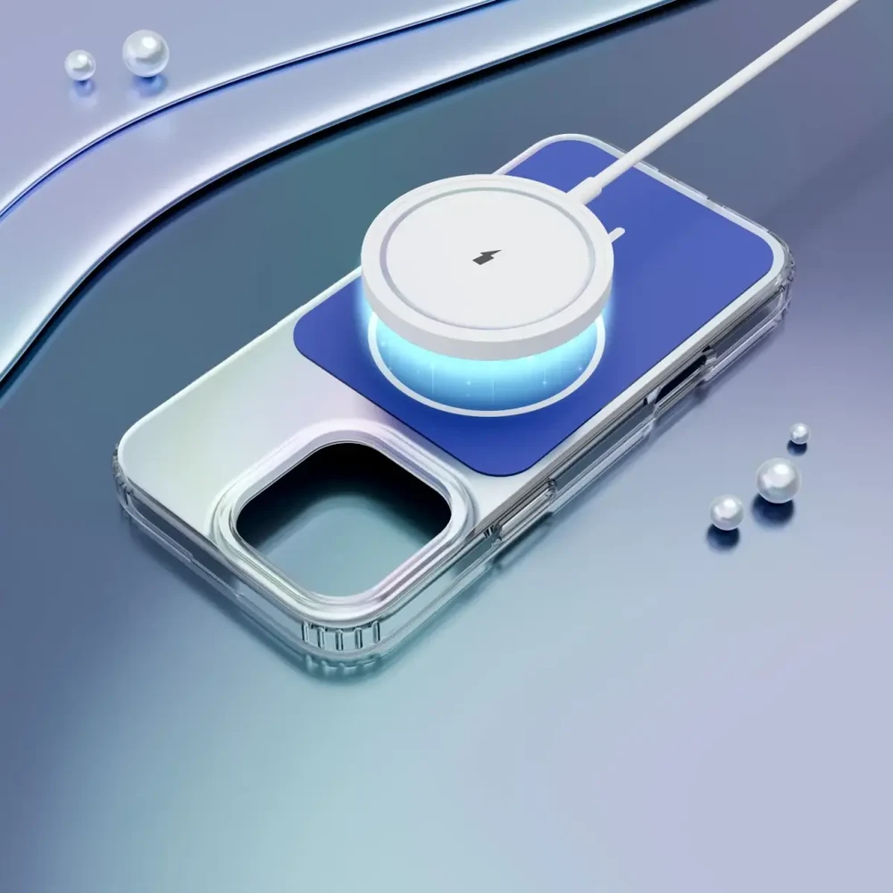 Telforceone „Etteri Hidden Pearl“ dėklas, skirtas „iPhone 16 Pro 6,3“; tamsiai mėlynas