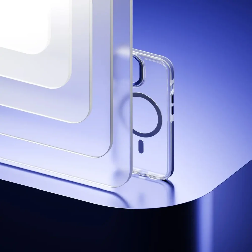 Telforceone „Etteri Icy Mag“ dėklas, skirtas „iPhone 15 6,1“; mėlynas