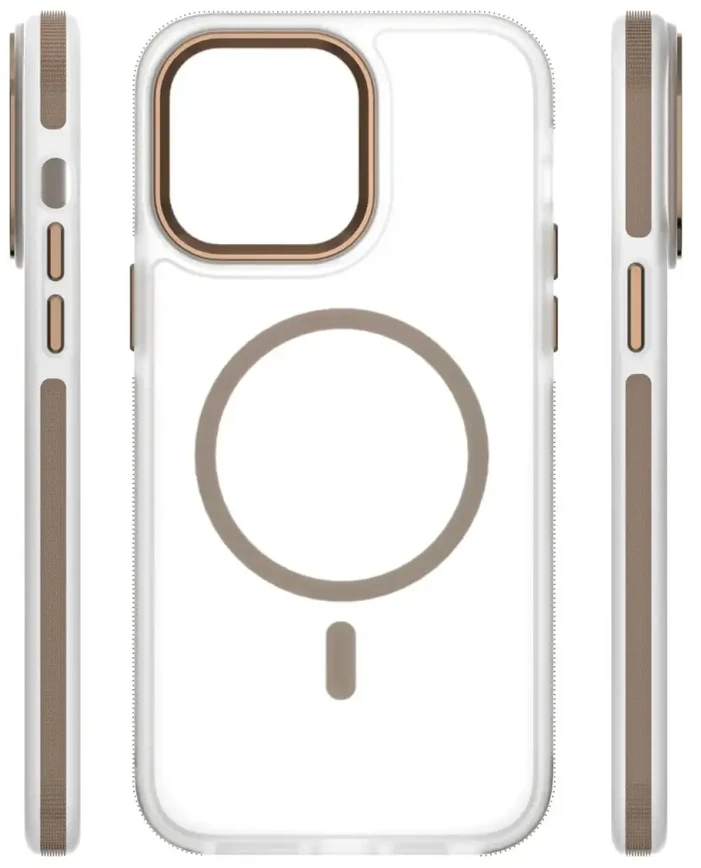 Telforceone „Etteri Icy Mag“ dėklas, skirtas „iPhone 14 Pro 6,1“; auksinis