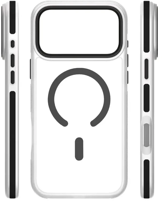 Telforceone Etteri Icy Mag dėklas iPhone 17 Pro Max / 18 Pro Max juodas