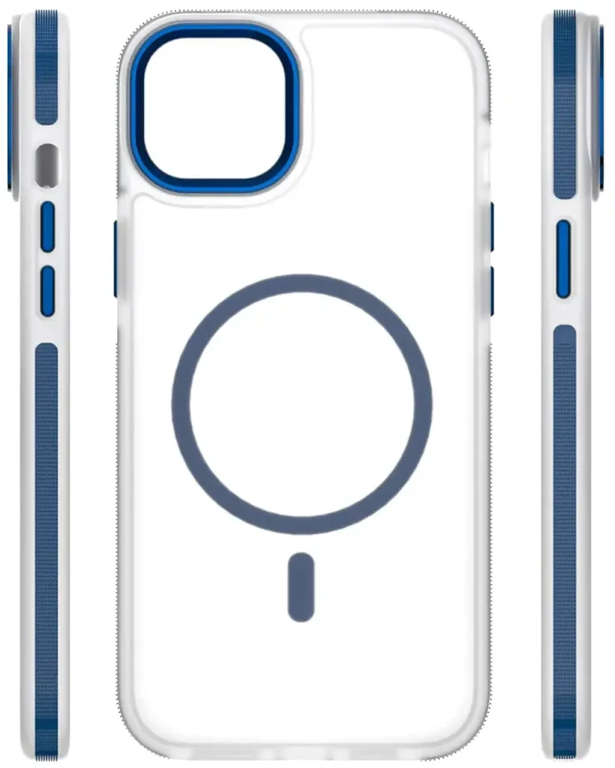 Telforceone „Etteri Icy Mag“ dėklas, skirtas „iPhone 15 6,1“; mėlynas
