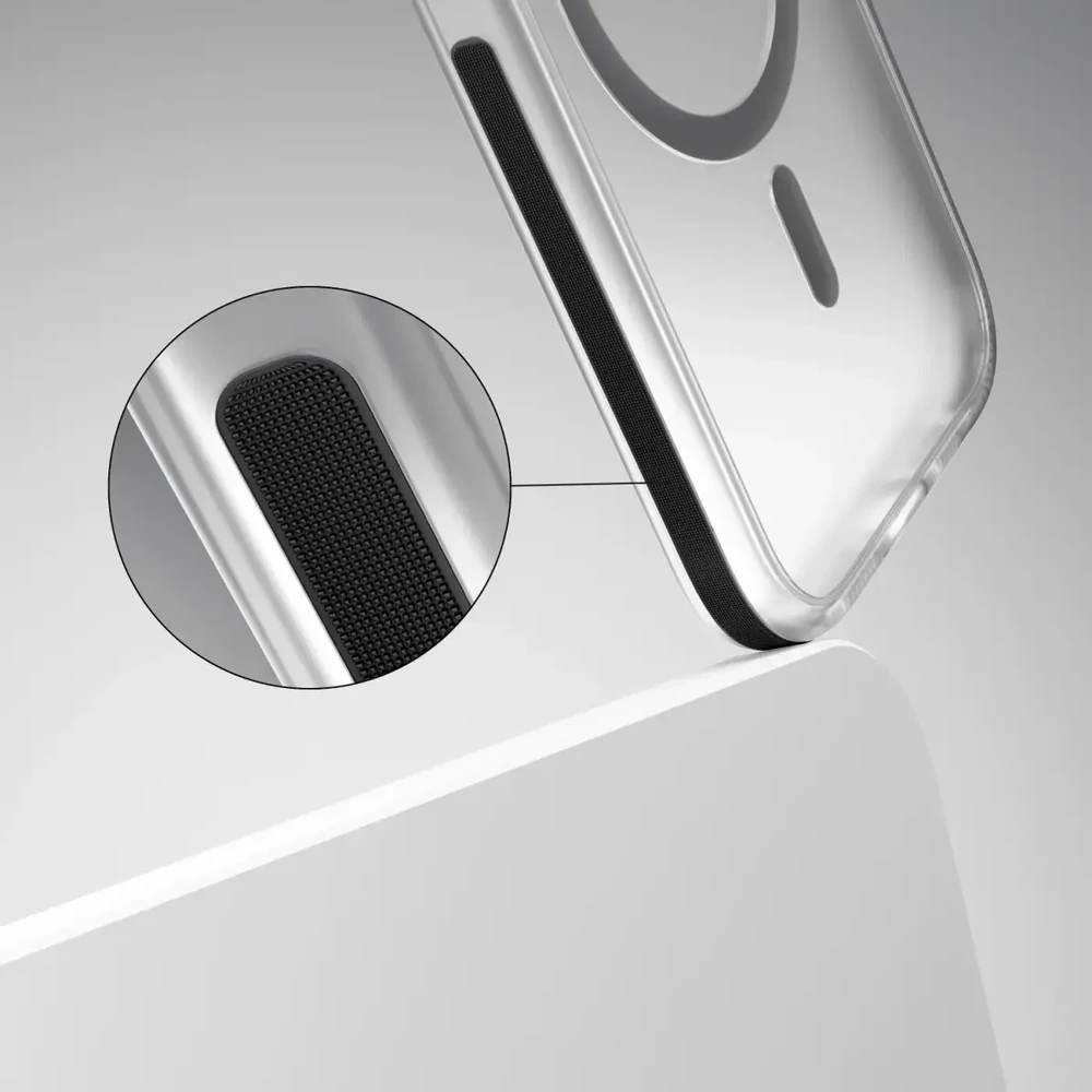 Telforceone „Etteri Icy Mag“ dėklas, skirtas „iPhone 16 6,1“; juodas