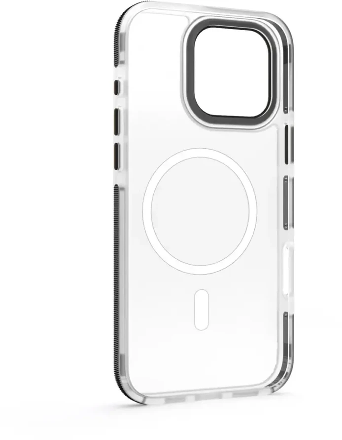 Telforceone „Etteri Icy Mag“ dėklas, skirtas „iPhone 16 Pro 6,3“; juodas