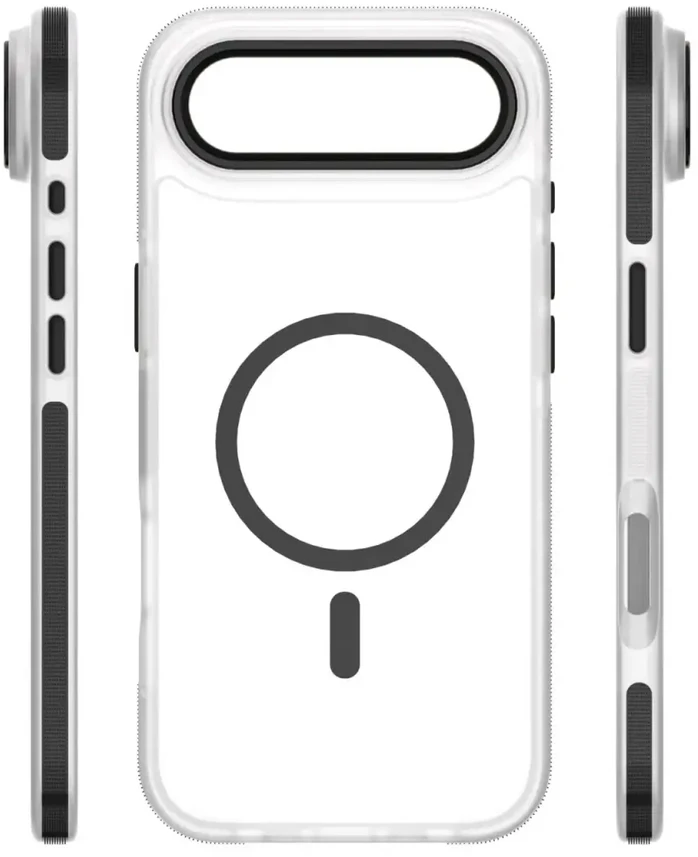 Telforceone Etteri Icy Mag dėklas iPhone 17 Air juodas