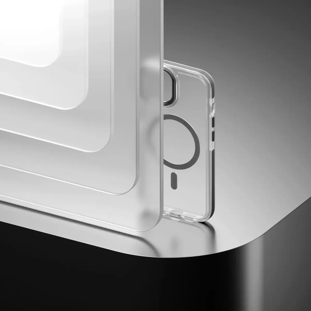 Telforceone „Etteri Icy Mag“ dėklas, skirtas „iPhone 16 6,1“; juodas