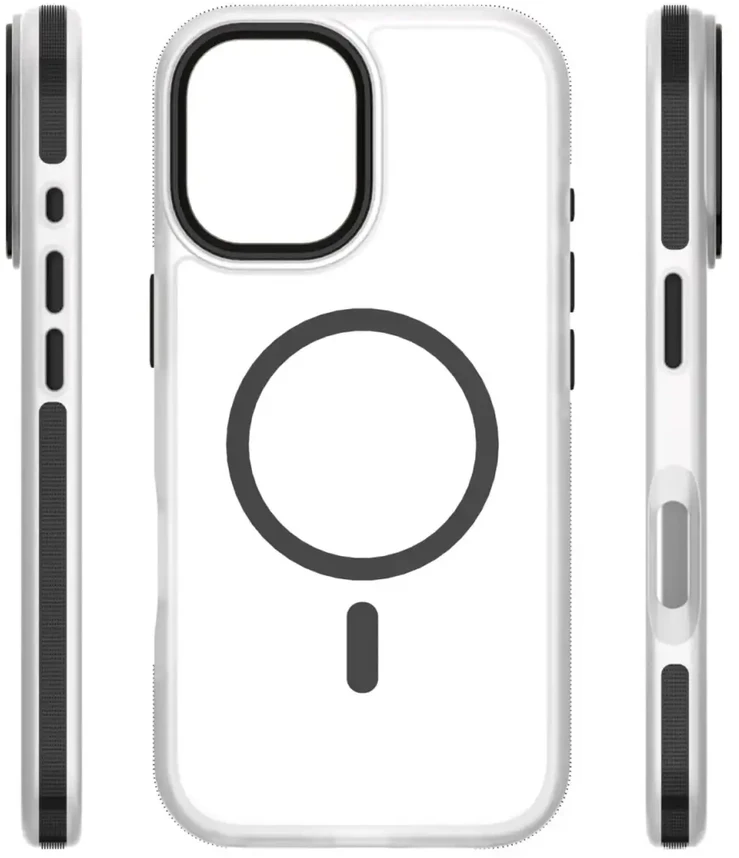 Telforceone Etteri Icy Mag dėklas iPhone 17 juodas