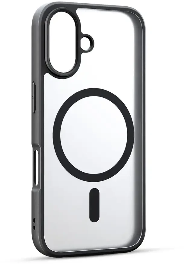 Dėklas „Telforceone Eteri Matt Mag“ Apple iPhone 16 6.1 colio juodas