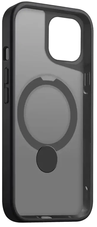 Telforceone Etteri Matt Mag Ring Apple iPhone 14 6,1" dėklas telefonui juodos spalvos