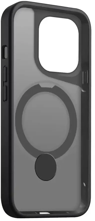 Telforceone Etteri Matt Mag Ring Apple iPhone 15 Pro 6,1" dėklas telefonui juodos spalvos