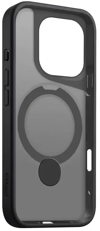 Telforceone Etteri Matt Mag Ring Apple iPhone 16 Pro 6,3" dėklas telefonui juodos spalvos