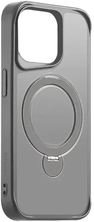 Telforceone Etteri Matt Mag Ring Apple iPhone 15 Pro Max 6,7" dėklas telefonui pilkos spalvos
