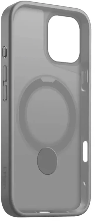 Telforceone Etteri Matt Mag Ring Apple iPhone 16 Plus 6,7" dėklas telefonui pilkos spalvos