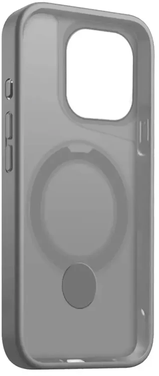 Telforceone Etteri Matt Mag Ring Apple iPhone 15 Pro Max 6,7" dėklas telefonui pilkos spalvos