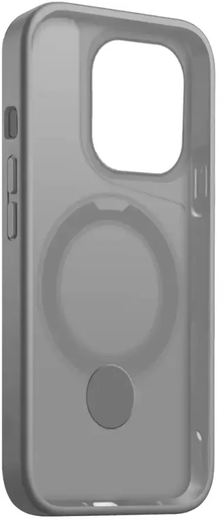 Telforceone Etteri Matt Mag Ring Apple iPhone 15 Pro 6,1" dėklas telefonui pilkos spalvos