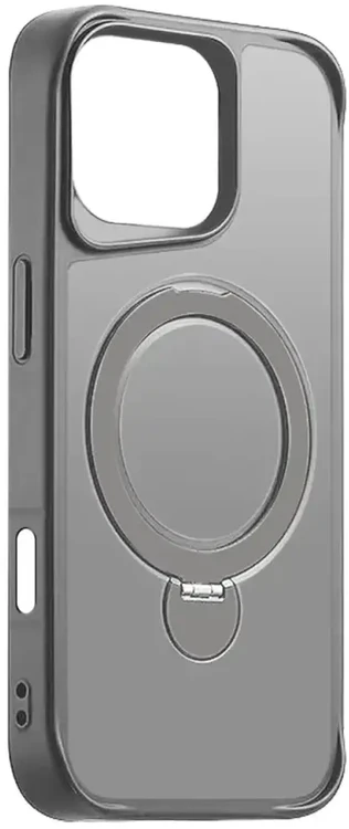 Dėklas Etteri Matt Mag Ring case for iPhone 17 Air pilkas