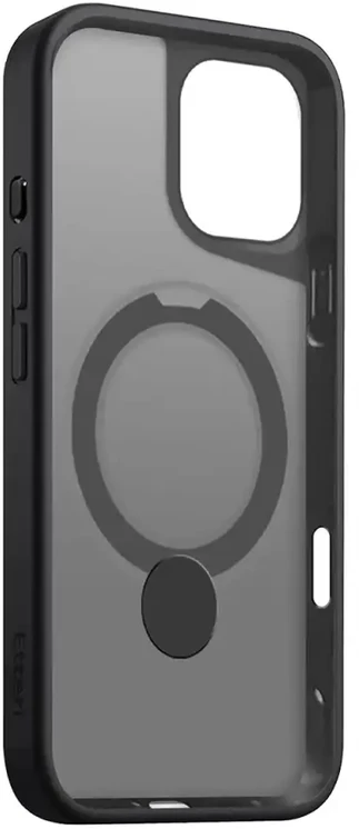Etteri „Eteri Matt Mag Ring“ dėklas, skirtas „iPhone 17 Pro Max / 18 Pro Max“, juodas