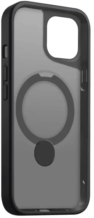 Telforceone Etteri Matt Mag Ring Apple iPhone 13 6,1" dėklas telefonui juodos spalvos