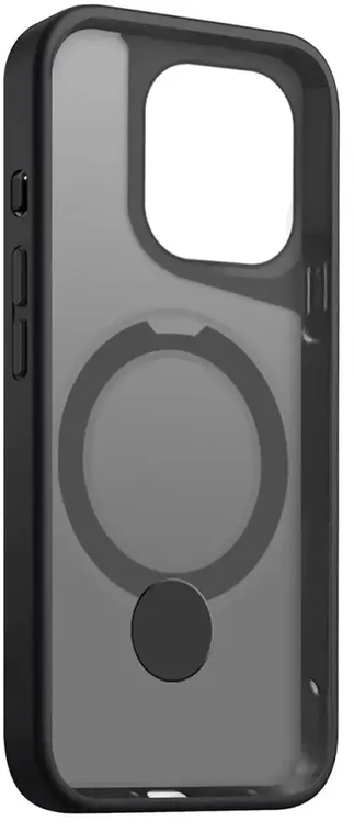 Telforceone Etteri Matt Mag Ring Apple iPhone 15 Pro Max 6,7" dėklas telefonui juodos spalvos