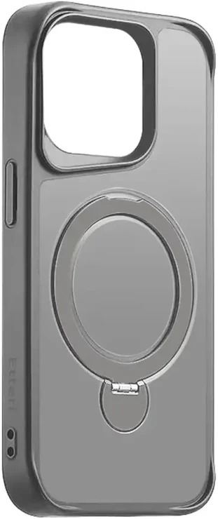 Telforceone Etteri Matt Mag Ring Apple iPhone 15 Pro 6,1" dėklas telefonui pilkos spalvos