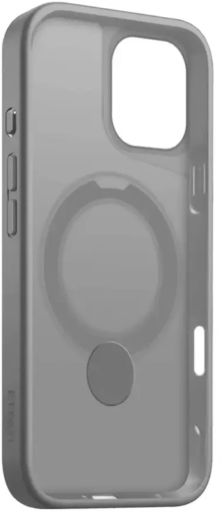Telforceone Etteri Matt Mag Ring Apple iPhone 16 6,1" dėklas telefonui pilkos spalvos